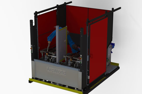 ultrasonic weld robot